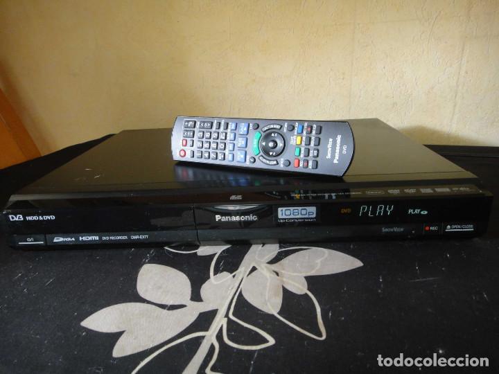 Segunda mano: PANASONIC DMR EX77 VIDEO GRABADOR DVD HDD 160GB COMBO TDT HDMI
