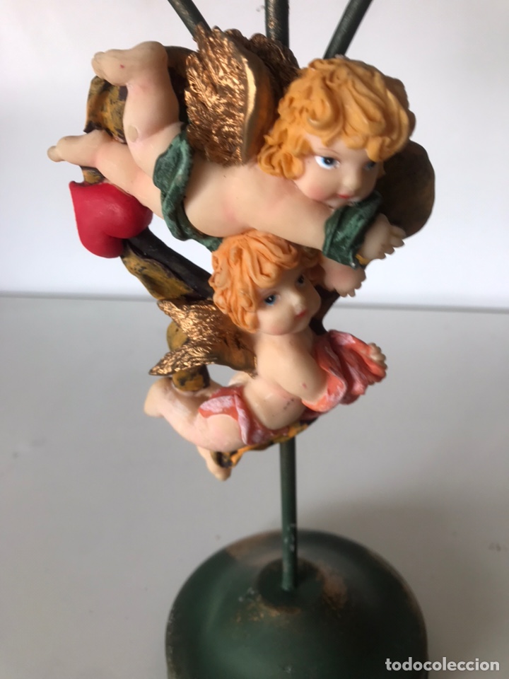 Segunda mano: CANDELABROS CON CUPIDOS - Foto 3