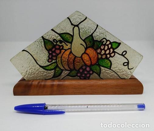 Segunda mano: Servilletero Cristal Frutas - Foto 2