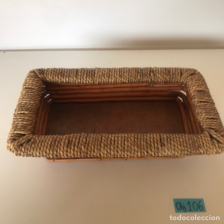 Segunda mano: CESTA DE MIMBRE - Foto 2
