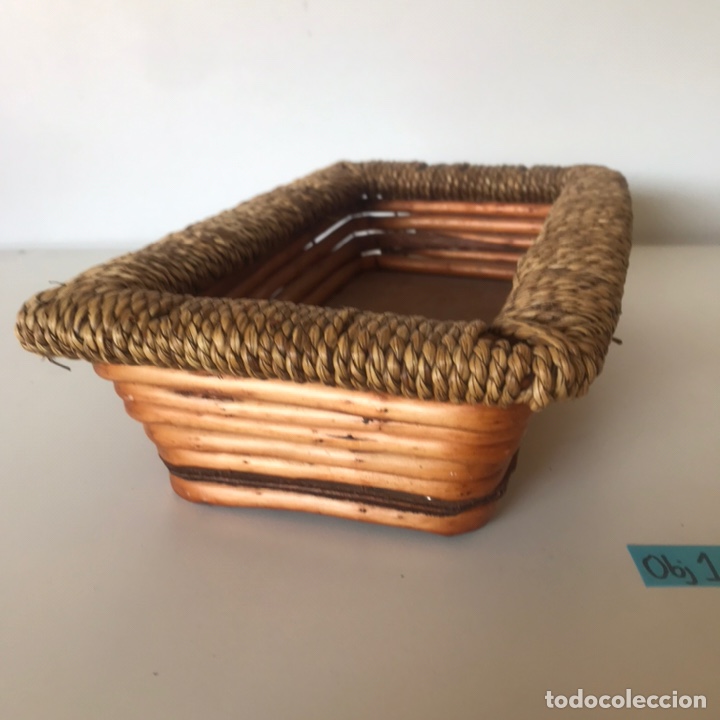 Segunda mano: CESTA DE MIMBRE - Foto 3