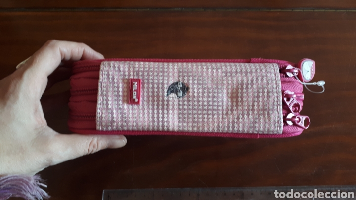 Segunda mano: Estuche Mil&aacute;n 3 compartimentos cremalleras - Foto 2