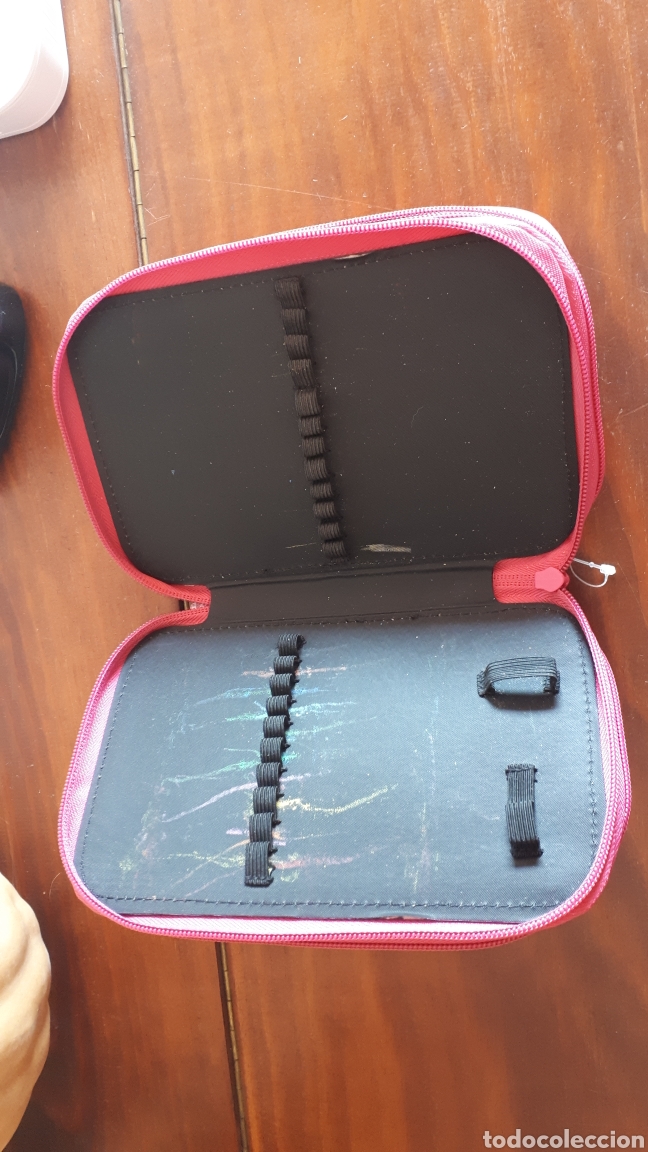 Segunda mano: Estuche Mil&aacute;n 3 compartimentos cremalleras - Foto 6
