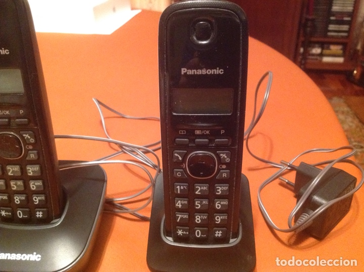 Segunda mano: Tel&eacute;fono inal&aacute;mbrico,doble, con memoria, Panasonic - Foto 3