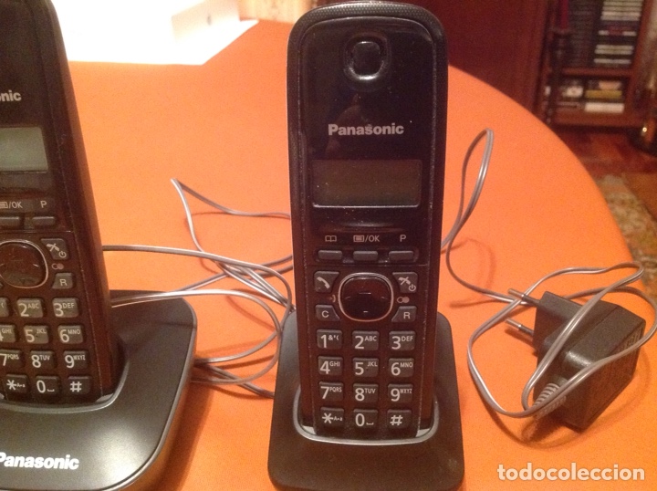 Segunda mano: Tel&eacute;fono inal&aacute;mbrico,doble, con memoria, Panasonic - Foto 4