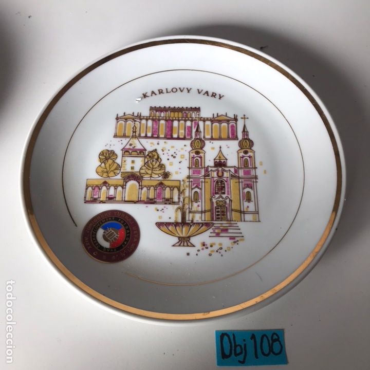 Segunda mano: PLATO DE DECORATIVO KARLOVY VARY - Foto 1