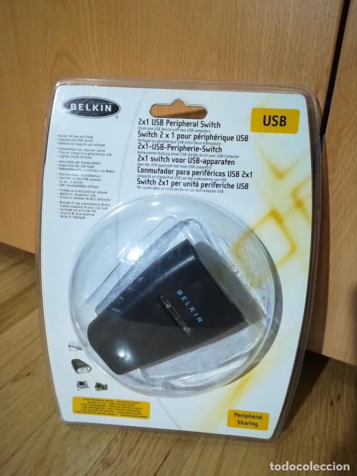 Segunda mano: Conmutador 2x1 para perif&eacute;ricos USB 2x1 - Foto 2