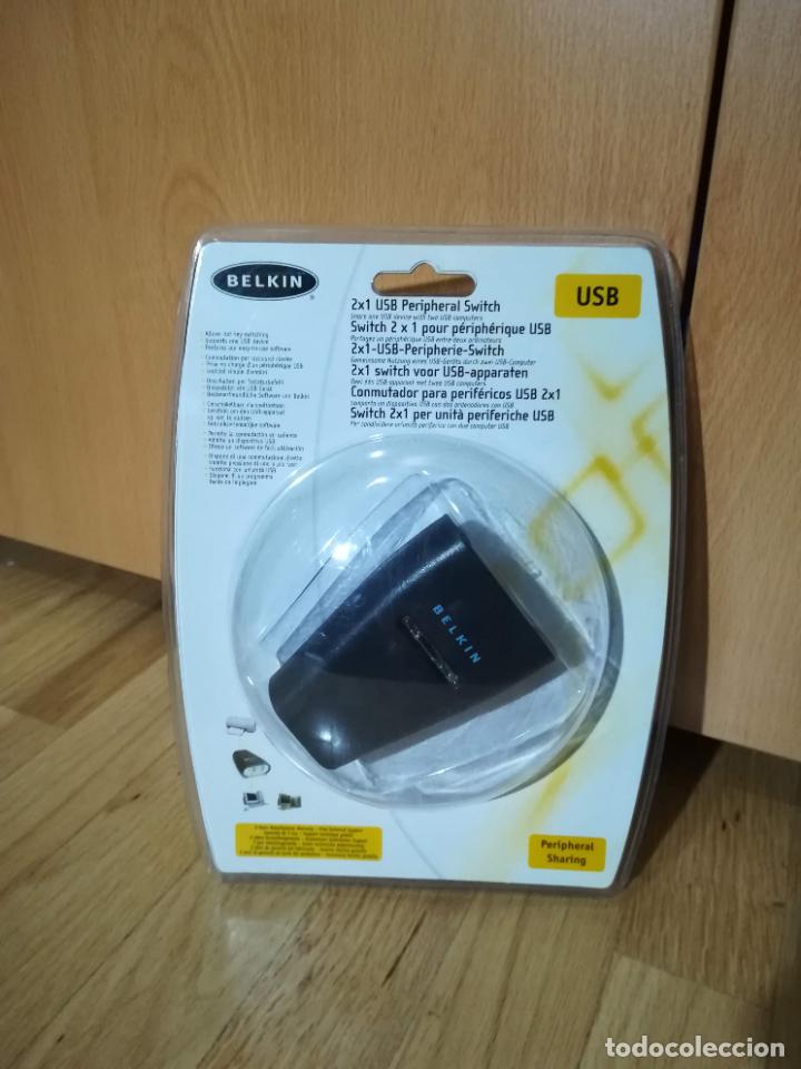 Segunda mano: Conmutador 2x1 para perif&eacute;ricos USB 2x1 - Foto 3