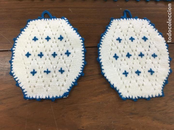 Segunda mano: BOLSA DE PAN, MANTEL Y MANOPLAS - HECHAS DE LABOR - MANUALMENTE - Foto 2