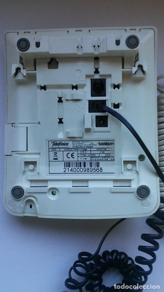 Segunda mano: Tel&eacute;fono base centralita Domo2 inal&aacute;mbricoTelef&oacute;nica. Siemens. - Foto 5