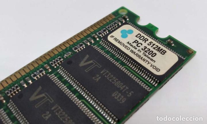 Segunda mano: Memoria RAM VT DDR 512MB PC3200 - Foto 3