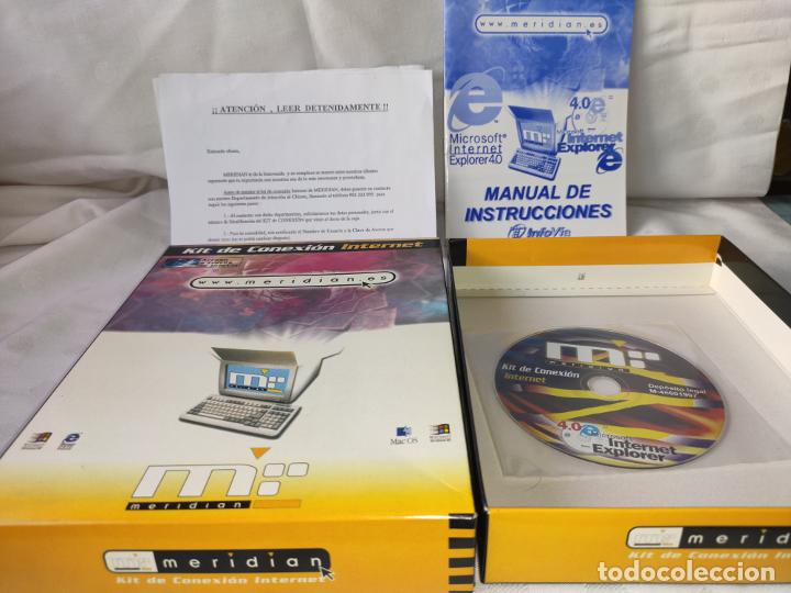 Segunda mano: KIT DE CONEXION A INTERNET - MERIDIAN - COMPLETO - BUEN ESTADO - Foto 2