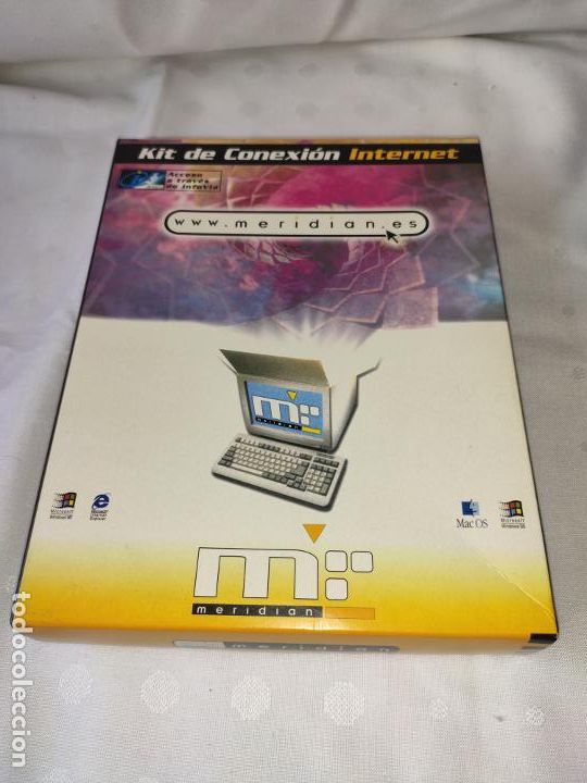 Segunda mano: KIT DE CONEXION A INTERNET - MERIDIAN - COMPLETO - BUEN ESTADO - Foto 1