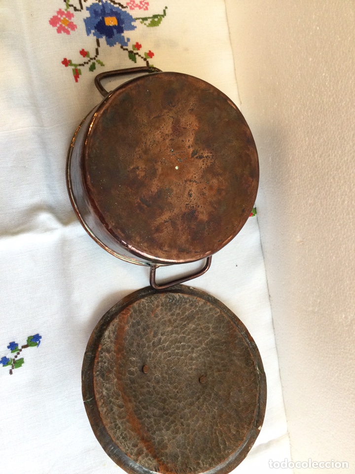 Segunda mano: Peque&ntilde;a olla de cobre - Foto 2
