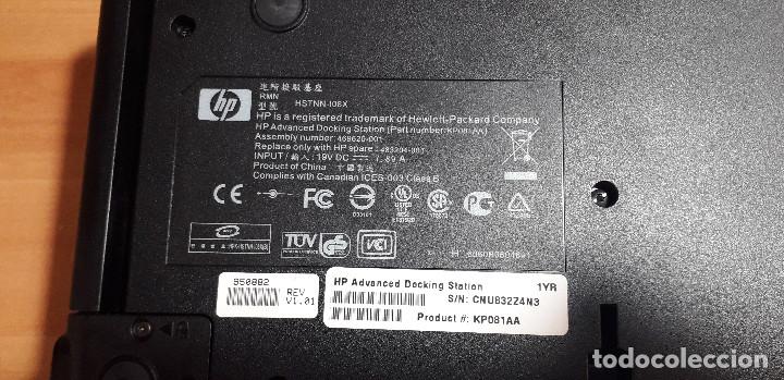 Segunda mano: 03-00140 hp advanced docking station kp-081AA - Foto 5