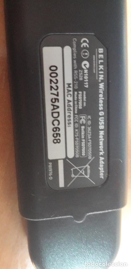 Segunda mano: 03-00141 adaptador USB wireless G - Foto 3