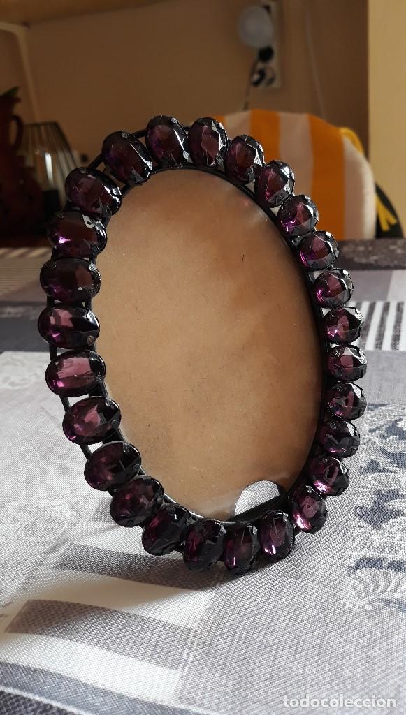 Segunda mano: Portafotos con cristales violeta - Foto 6