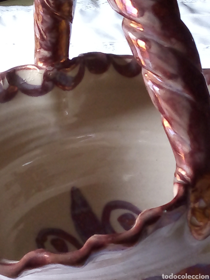Segunda mano: Cer&aacute;mica de reflejos met&aacute;licos - Foto 1