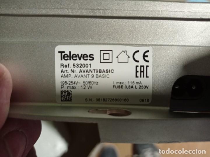 Segunda mano: Central amplificadora AVANT 9 de Televes PROGRAMABLE DESDE EL MOVIL - Foto 3