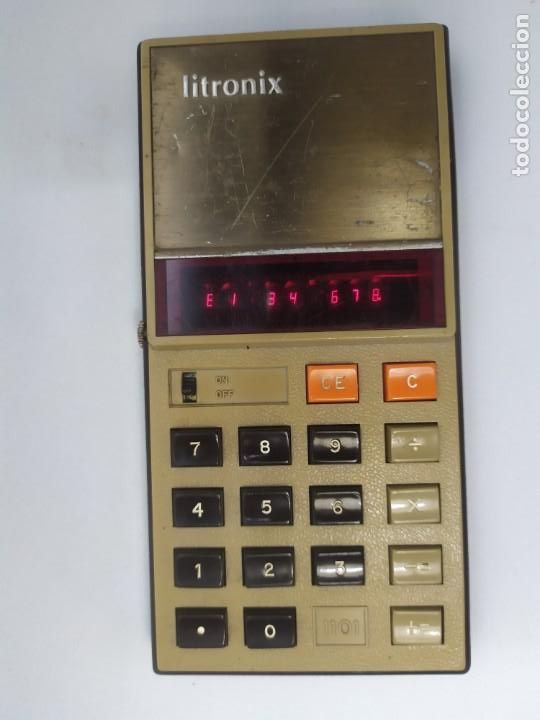 Segunda mano: Litronix 1102 Calculadora de leds rojos - Foto 1