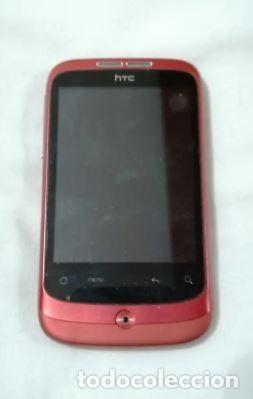Segunda mano: M&oacute;vil HTC wildfire rojo - Foto 1