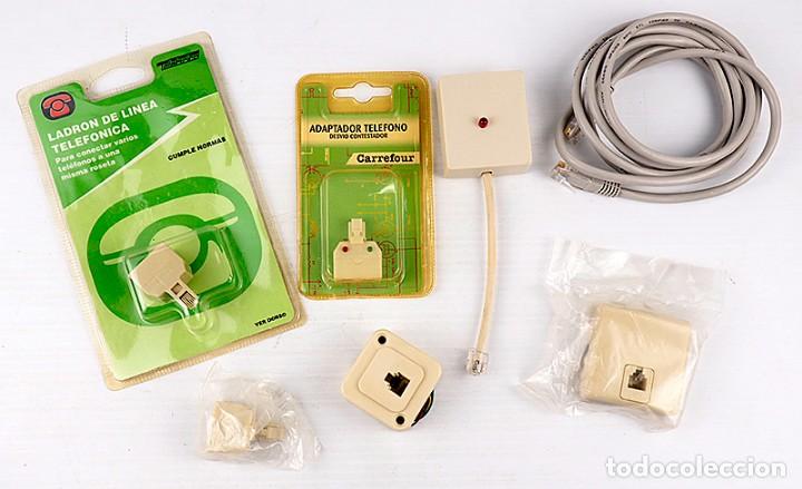 Segunda mano: Componentes electr&oacute;nicos para conexiones tel&eacute;fono - Foto 1