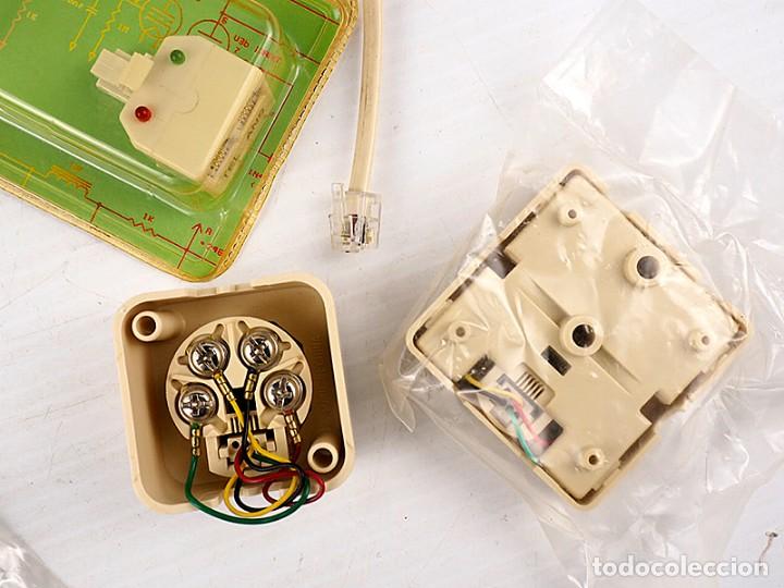 Segunda mano: Componentes electr&oacute;nicos para conexiones tel&eacute;fono - Foto 2