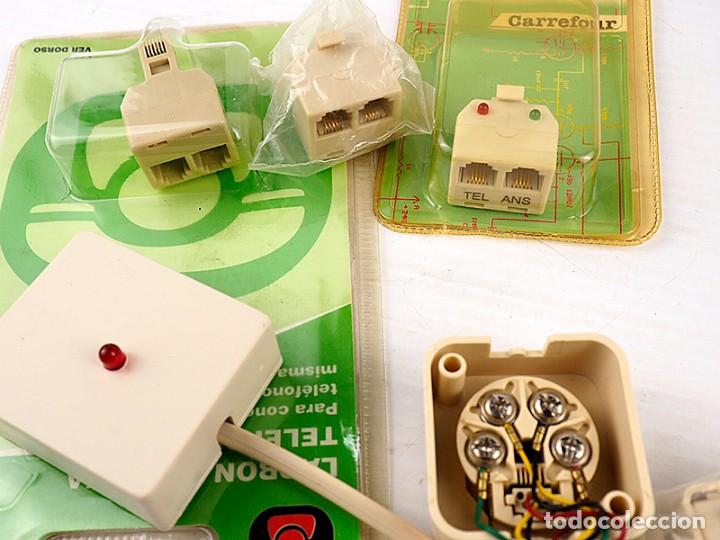 Segunda mano: Componentes electr&oacute;nicos para conexiones tel&eacute;fono - Foto 3