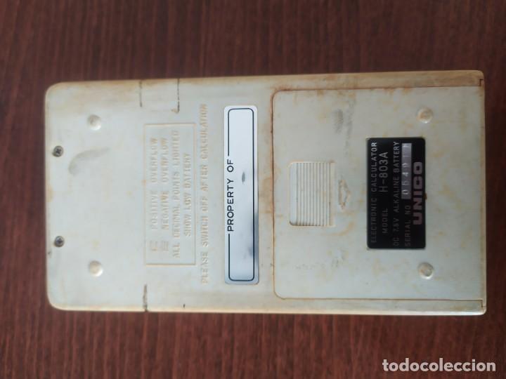 Segunda mano: Calculadora unico h-803 - Foto 6