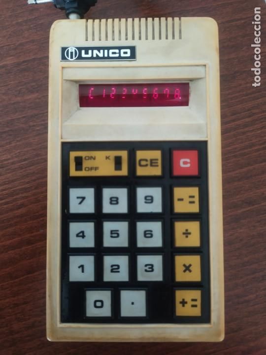 Segunda mano: Calculadora unico h-803 - Foto 1