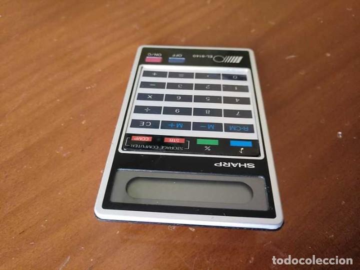 Segunda mano: NO FUNCIONA - CALCULADORA SHARP EL-8140 ELECTRONIC CALCULATOR EL8140 - Foto 7