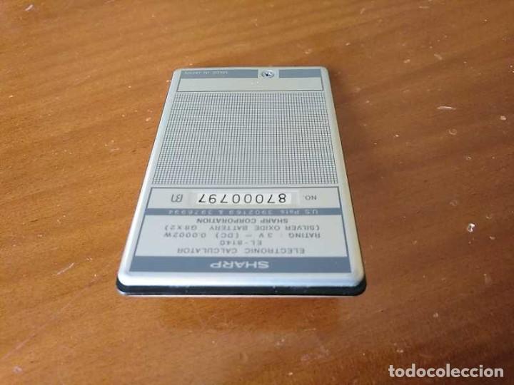 Segunda mano: NO FUNCIONA - CALCULADORA SHARP EL-8140 ELECTRONIC CALCULATOR EL8140 - Foto 14