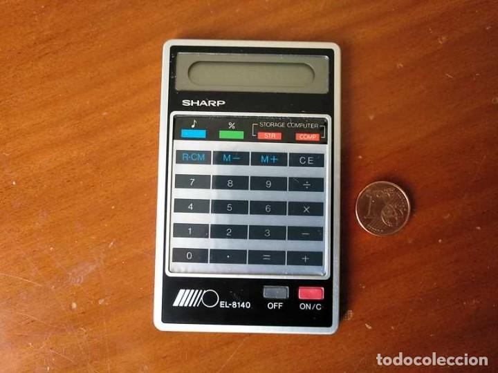 Segunda mano: NO FUNCIONA - CALCULADORA SHARP EL-8140 ELECTRONIC CALCULATOR EL8140 - Foto 18