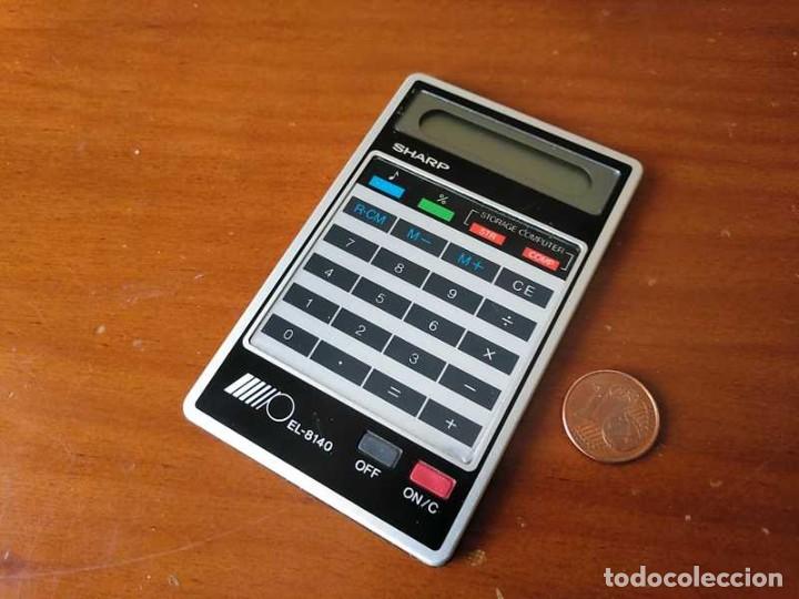 Segunda mano: NO FUNCIONA - CALCULADORA SHARP EL-8140 ELECTRONIC CALCULATOR EL8140 - Foto 19