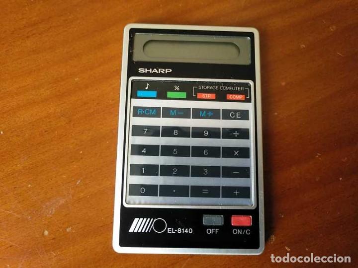 Segunda mano: NO FUNCIONA - CALCULADORA SHARP EL-8140 ELECTRONIC CALCULATOR EL8140 - Foto 20