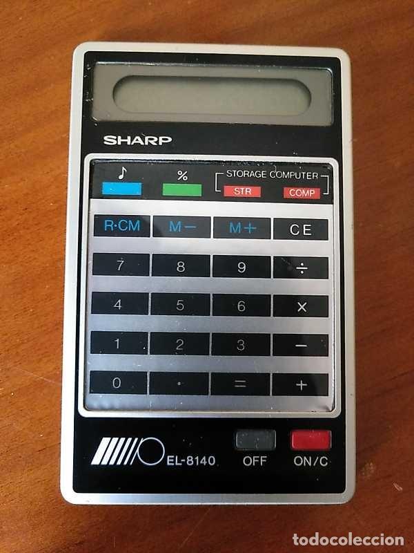 Segunda mano: NO FUNCIONA - CALCULADORA SHARP EL-8140 ELECTRONIC CALCULATOR EL8140 - Foto 21