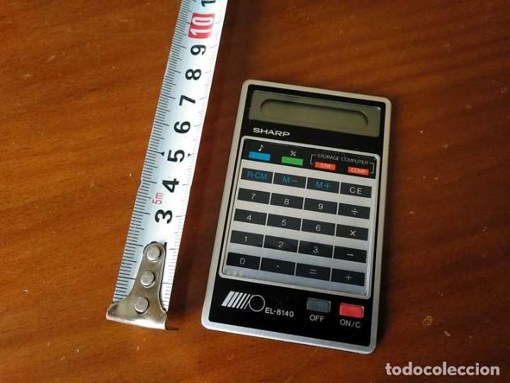 Segunda mano: NO FUNCIONA - CALCULADORA SHARP EL-8140 ELECTRONIC CALCULATOR EL8140 - Foto 22