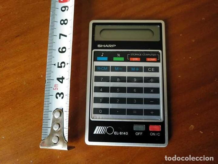 Segunda mano: NO FUNCIONA - CALCULADORA SHARP EL-8140 ELECTRONIC CALCULATOR EL8140 - Foto 23