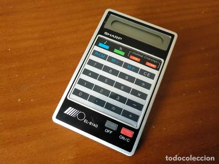 Segunda mano: NO FUNCIONA - CALCULADORA SHARP EL-8140 ELECTRONIC CALCULATOR EL8140 - Foto 25