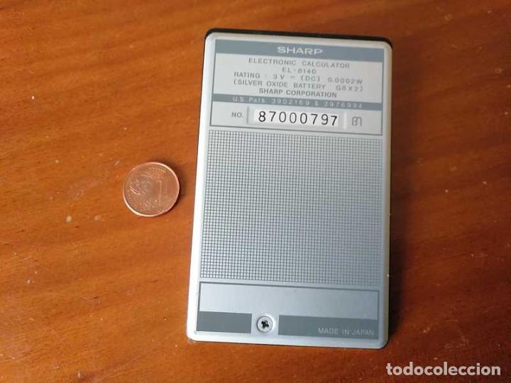 Segunda mano: NO FUNCIONA - CALCULADORA SHARP EL-8140 ELECTRONIC CALCULATOR EL8140 - Foto 31