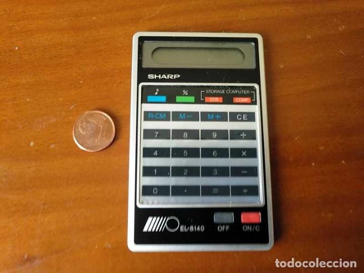 Segunda mano: NO FUNCIONA - CALCULADORA SHARP EL-8140 ELECTRONIC CALCULATOR EL8140 - Foto 32