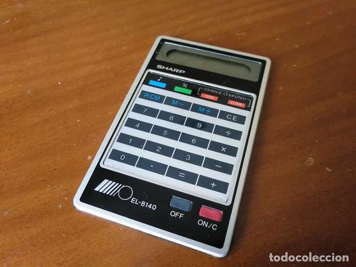 Segunda mano: NO FUNCIONA - CALCULADORA SHARP EL-8140 ELECTRONIC CALCULATOR EL8140 - Foto 33