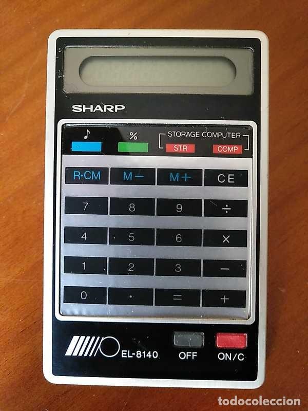 Segunda mano: NO FUNCIONA - CALCULADORA SHARP EL-8140 ELECTRONIC CALCULATOR EL8140 - Foto 38