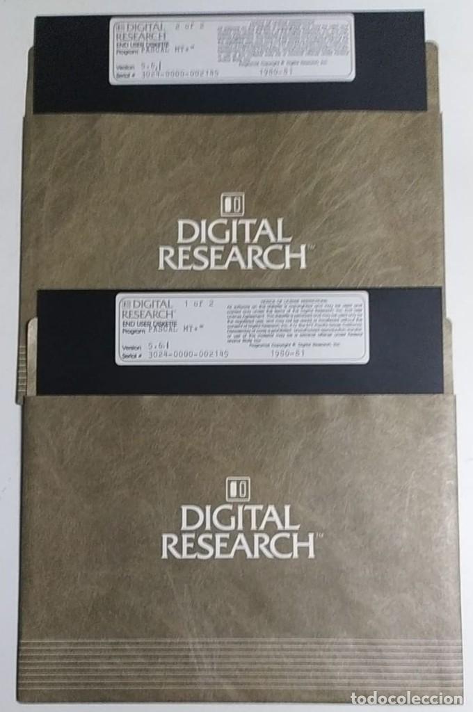 Segunda mano: 9 diskettes de 8 pulgadas con software original (Digital Research, Dataflex y RM Musys) - Foto 2