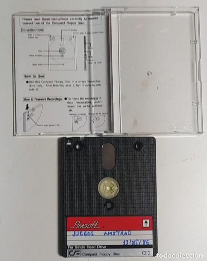 Segunda mano: Diskette Amsoft CF-2 para Amstrad (Compact Floppy Disc) con funda - Foto 1