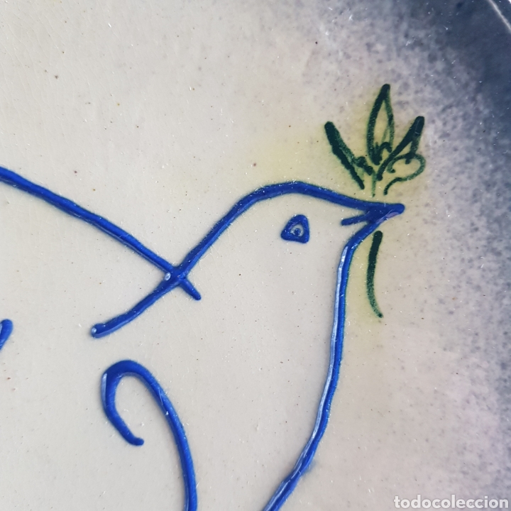 Segunda mano: Plato de la paloma de la Paz de Picasso - Foto 6