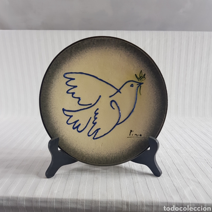 Segunda mano: Plato de la paloma de la Paz de Picasso - Foto 7