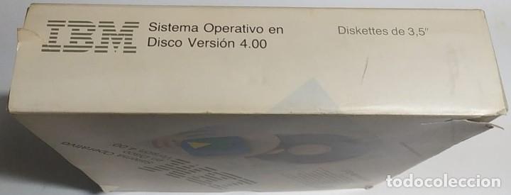 Segunda mano: IBM Sistema Operativo en Disco (DOS) Versi&oacute;n 4.00. Software original con documentaci&oacute;n original - Foto 8