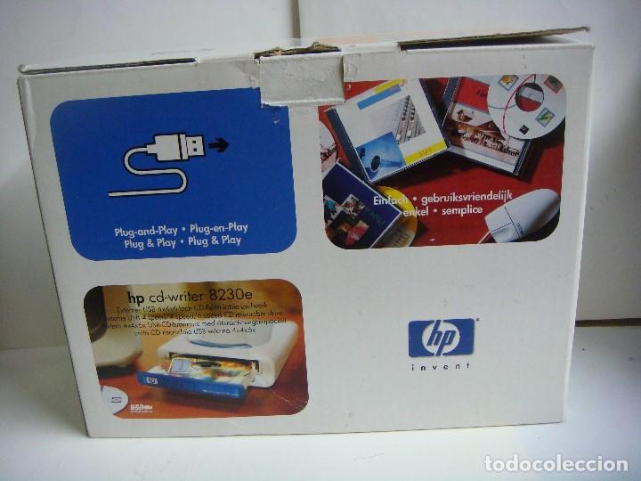 Segunda mano: Hewlett Packard c4505 a 8230e External 4 x 4 x 6 USB CD-Writer-(&) - Foto 1