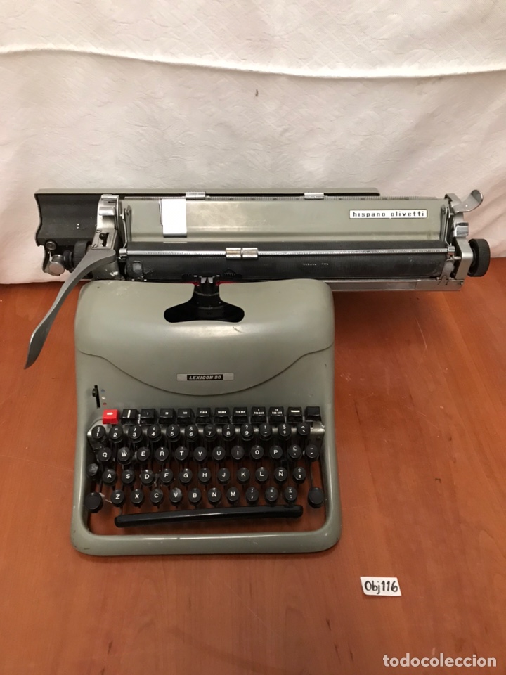 máquina de escribir lexicón 80 - hispano olivet - Buy Second-hand  electronic articles on todocoleccion